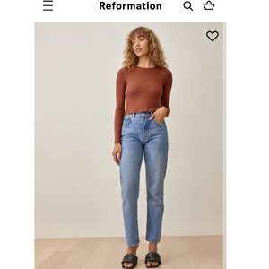 Reformation Jackie Top XS